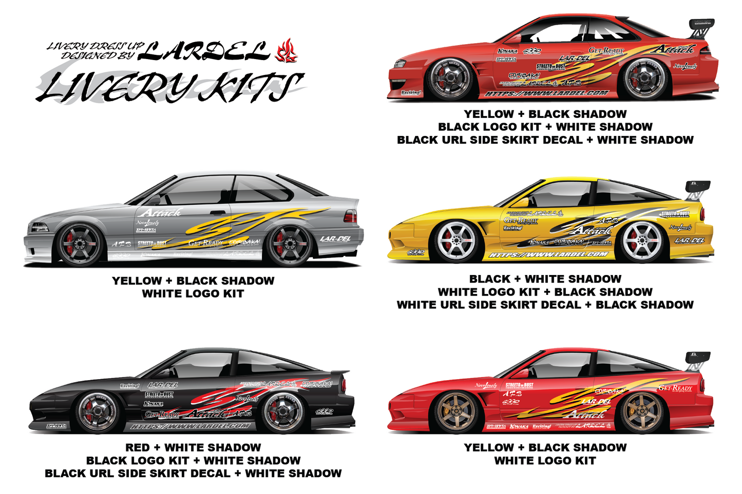 LARDEL - POWER LIVERY KIT