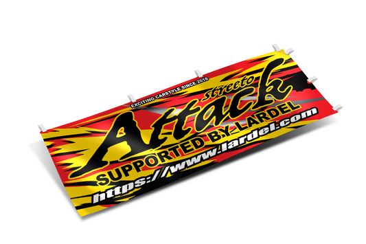 LARDEL - STREETO ATTACK NOBORI FLAG