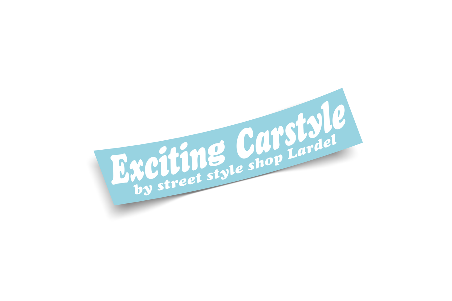 LARDEL - EXCITING CAR STYLE DECAL