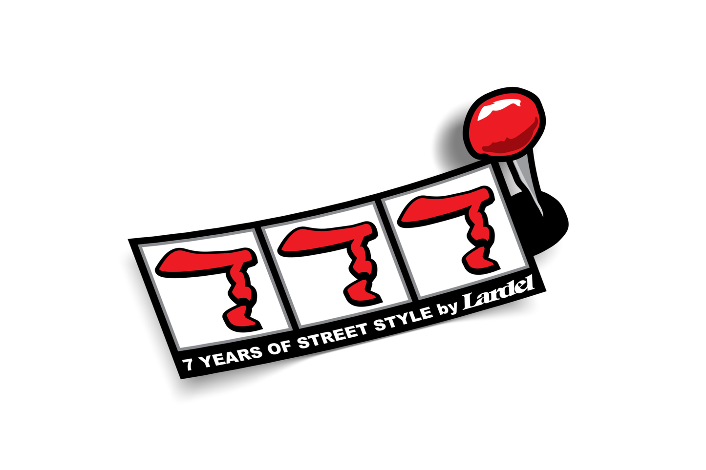 LARDEL - 7 YEAR ANNIVERSARY PRINTED DIECUT