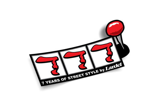 LARDEL - 7 YEAR ANNIVERSARY PRINTED DIECUT