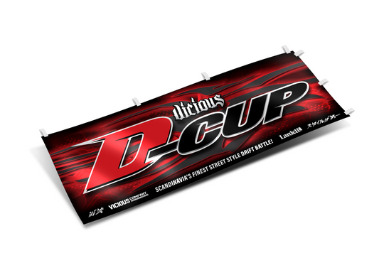 VICIOUS DELICIOUS - D-CUP 2026 NOBORI FLAG