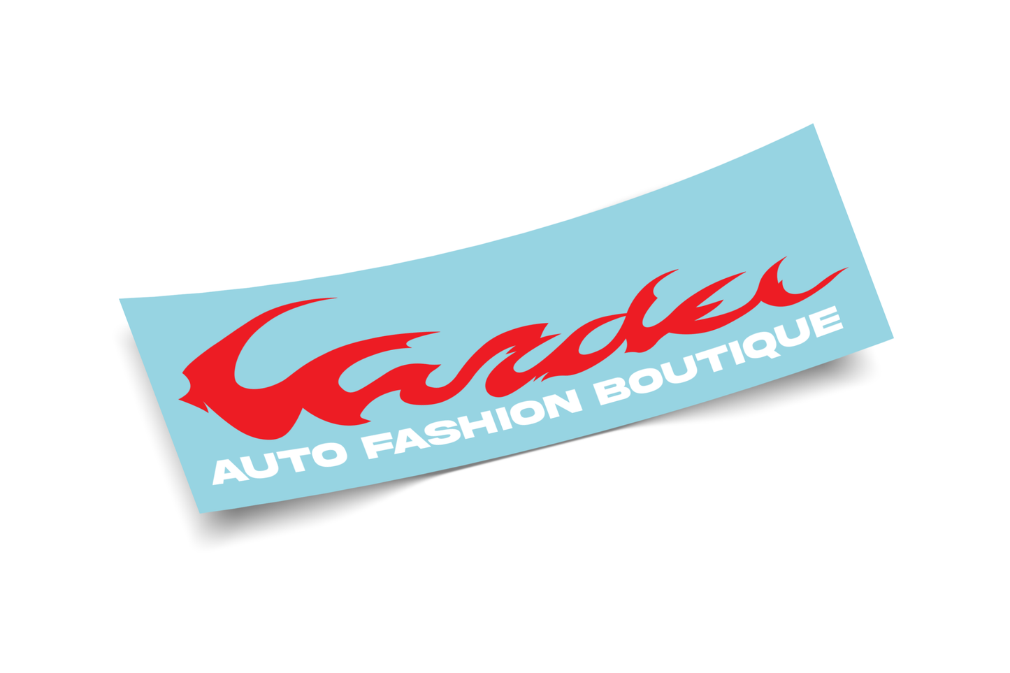 LARDEL - AFB FLAME BANNER DECAL