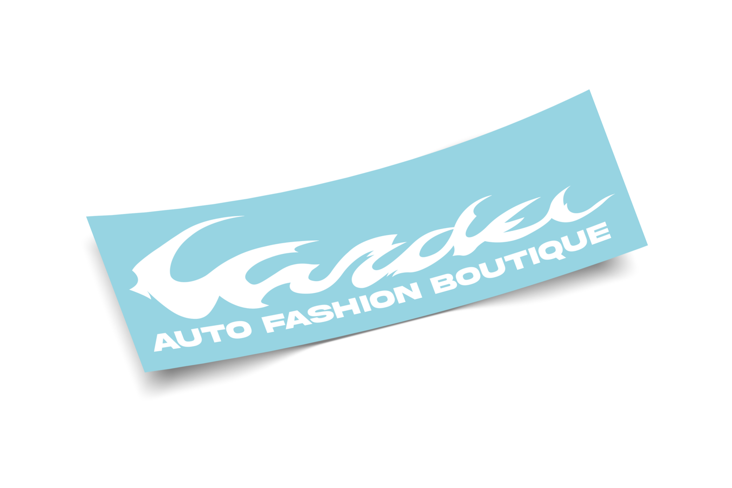 LARDEL - AFB FLAME BANNER DECAL