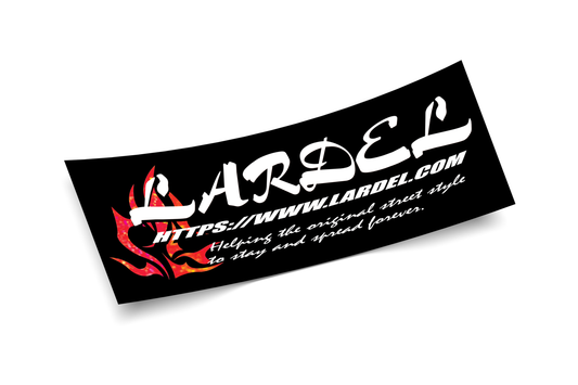 LARDEL - FLAME LOGO GLITTER