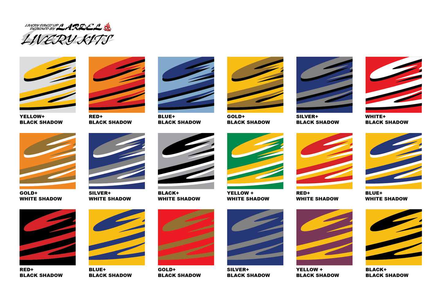 LARDEL - POWER LIVERY KIT