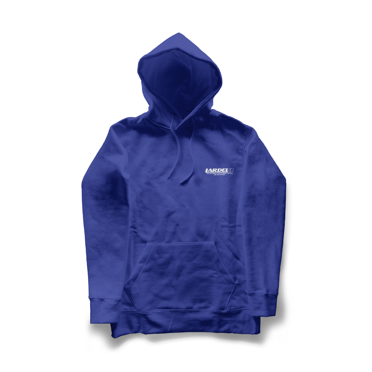 LARDEL- S13 LOGO HOODIE BLUE*