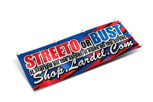LARDEL - STREETO OR BUST LIVERY NOBORI FLAG