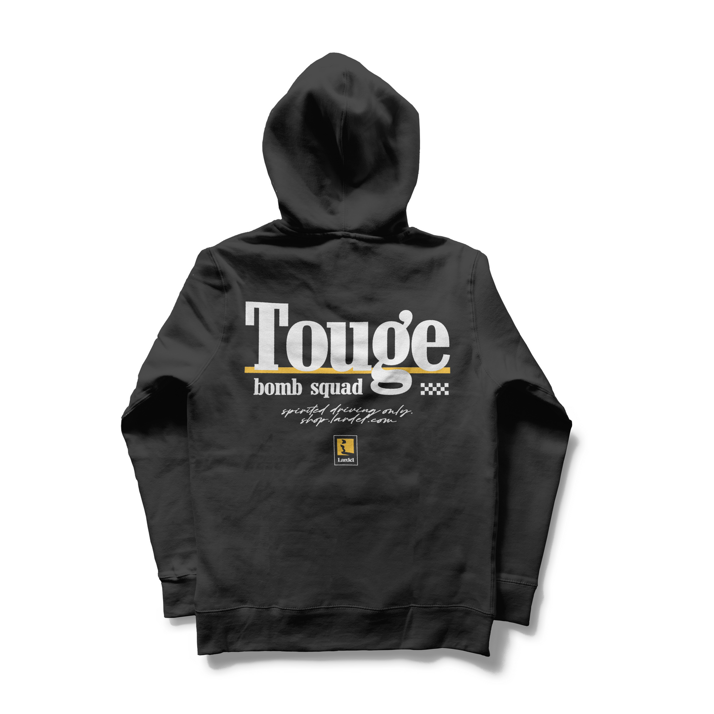 LARDEL- TOUGE BOMB SQUAD HOODIE BLACK