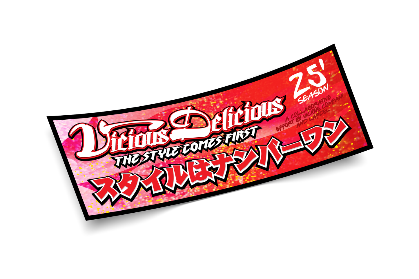 VICIOUS DELICIOUS - 2025 GLITTER SLAP