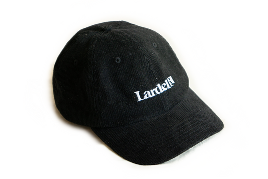 LARDEL - BLACK CORDUROY CAP