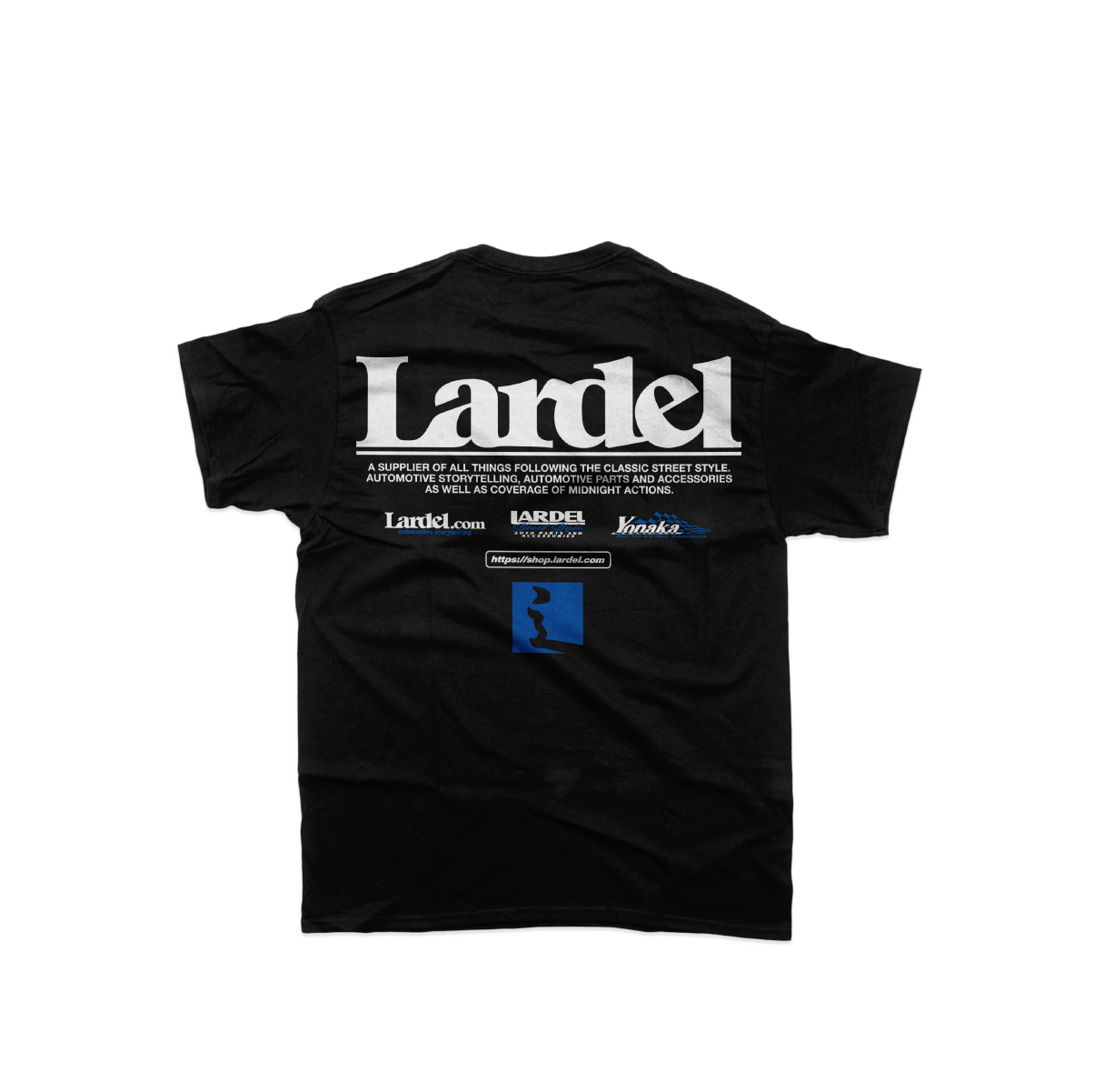 LARDEL- LOGOS 23' TEE BLACK