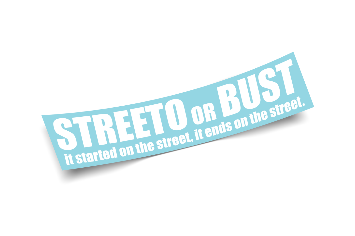 LARDEL - STREETO OR BUST GT DECAL