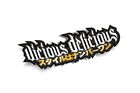 VICIOUS DELICIOUS - LOGO STICKER