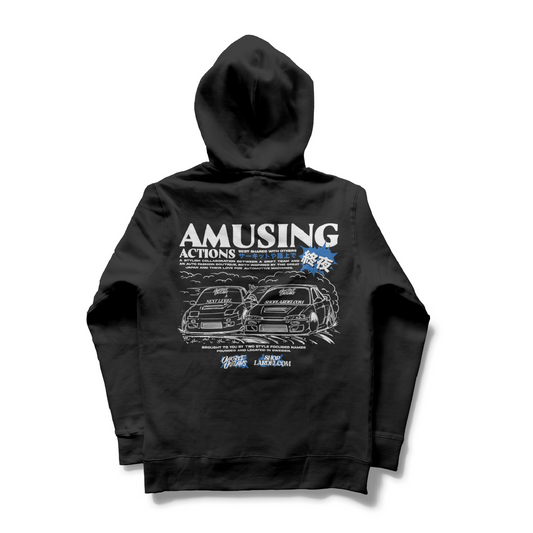 LARDEL/OAKTREE OUTLAWS - AMUSING ACTIONS HOODIE